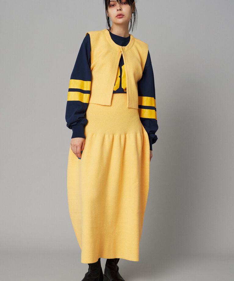 HeRIN.CYE「2way knit vest」|ニット・セーター|