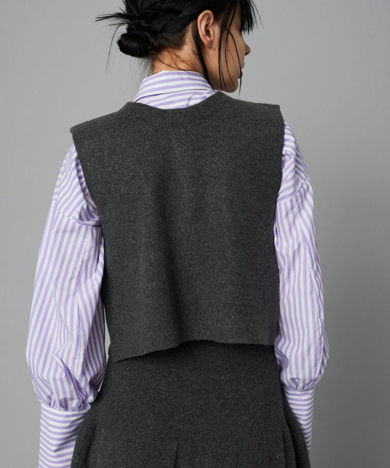 HeRIN.CYE「2way knit vest」|ニット・セーター|