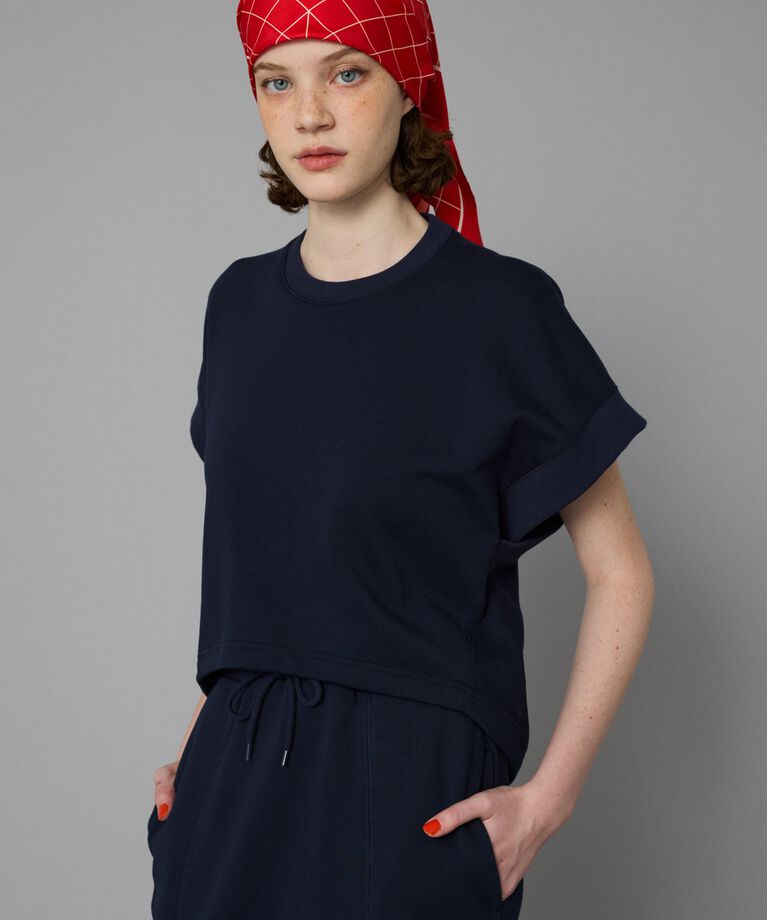 HeRIN.CYE「Deformation cut tops」|Tシャツ・カットソー|NVY