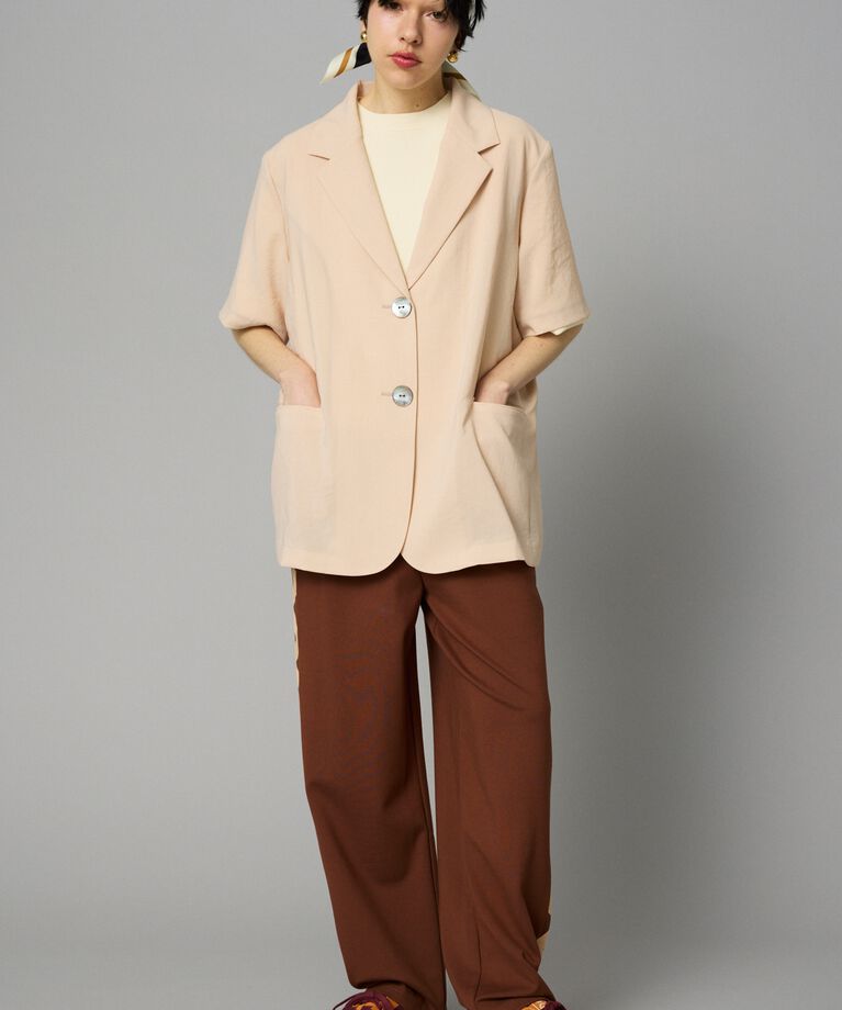 HeRIN.CYE「Over size half  jacket」|その他|