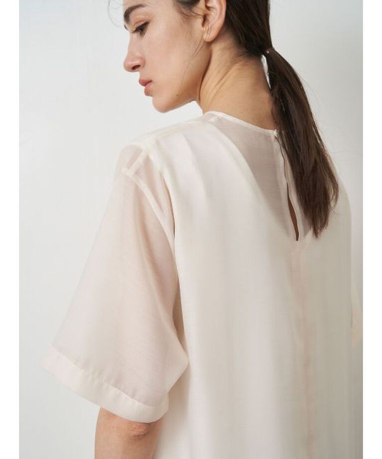 ELENDEEK「SHEER LAYERED CUT OP」|ワンピース|