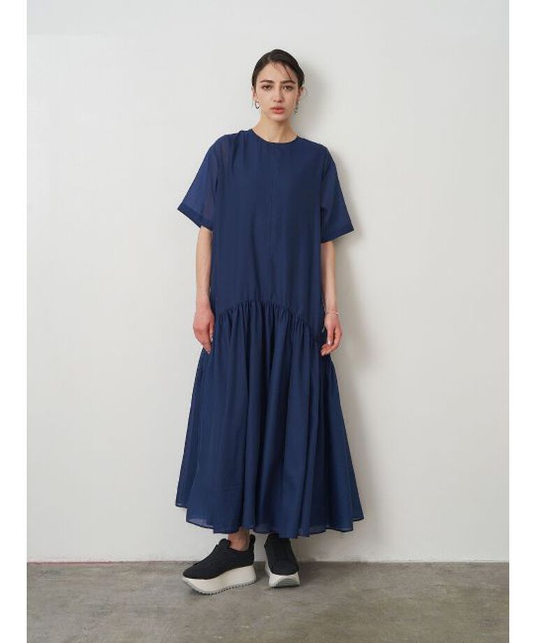ELENDEEK「SHEER LAYERED CUT OP」|ワンピース|