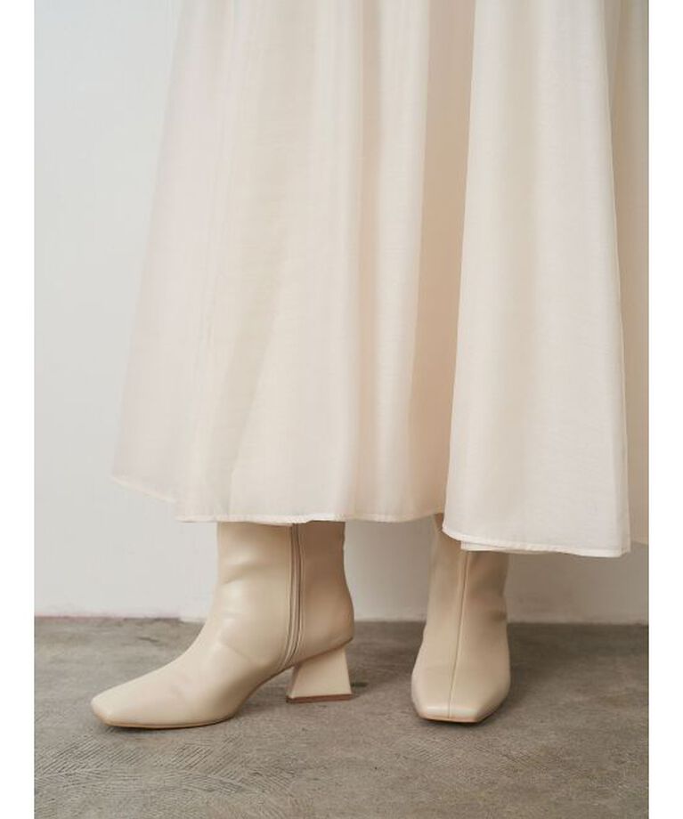 ELENDEEK「SHEER LAYERED CUT OP」|ワンピース|