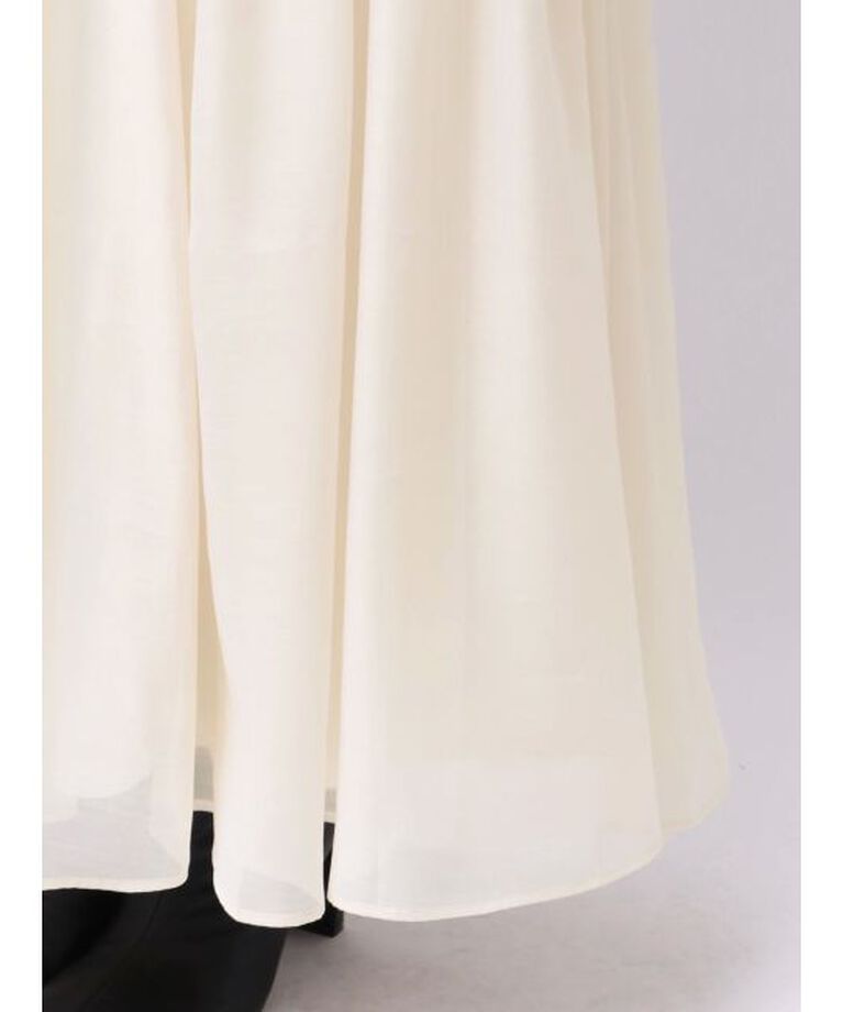 ELENDEEK「SHEER LAYERED CUT OP」|ワンピース|