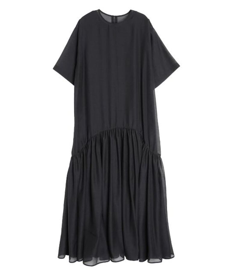 ELENDEEK「SHEER LAYERED CUT OP」|ワンピース|