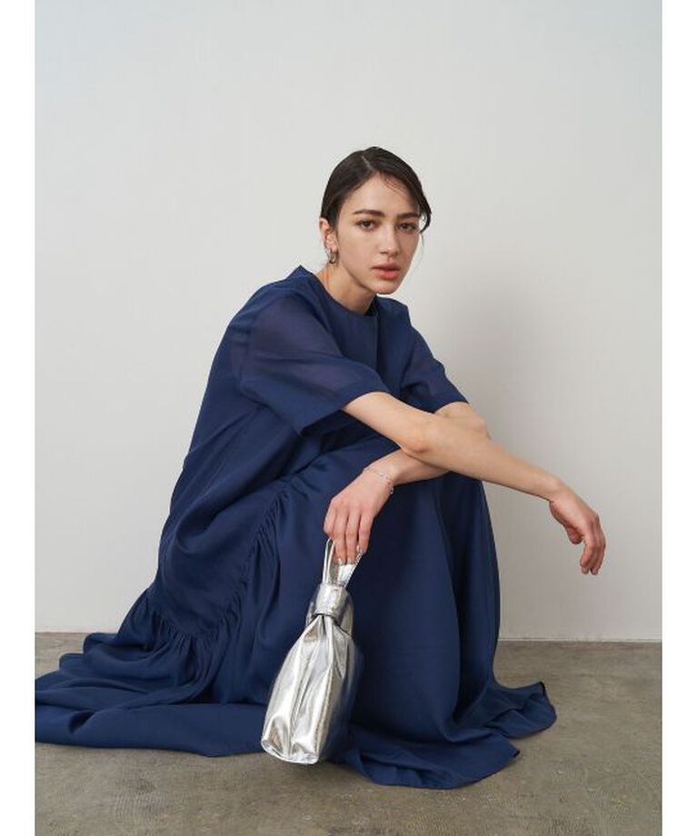 ELENDEEK「SHEER LAYERED CUT OP」|ワンピース|