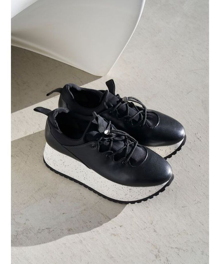 ELENDEEK「FAKE LEATHER SNEAKER」|スニーカー|
