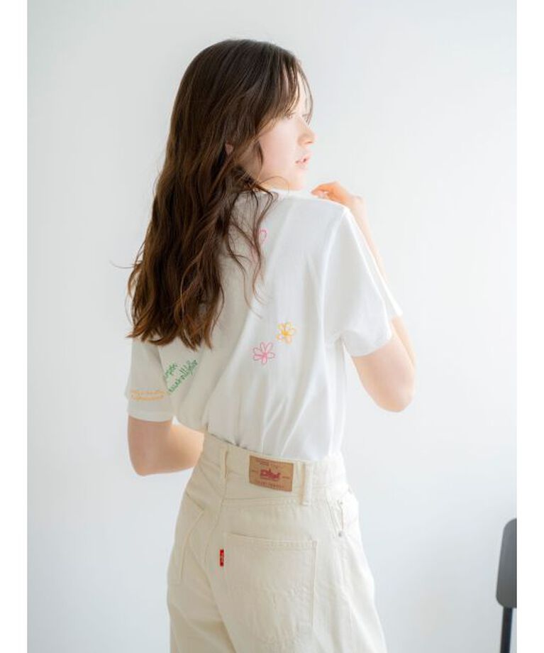 Ungrid「ミックスロゴデザインTee」|Tシャツ・カットソー|