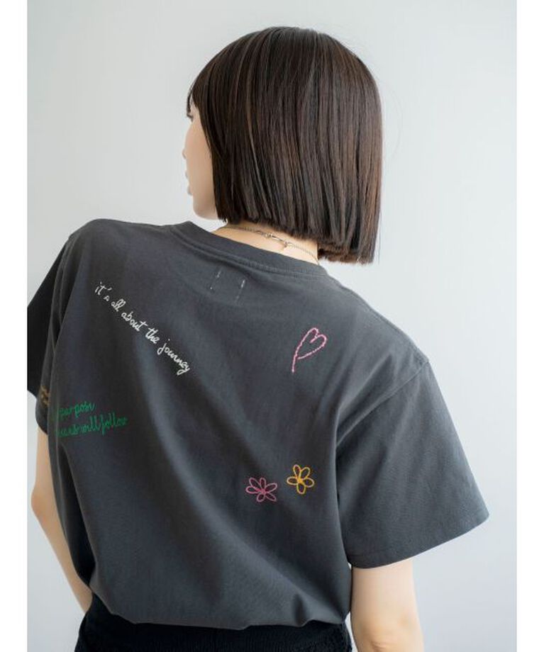 Ungrid「ミックスロゴデザインTee」|Tシャツ・カットソー|