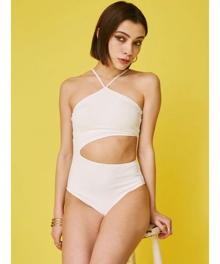 EVRIS「カットアウト One Piece Swimwear」|コンビネゾン|