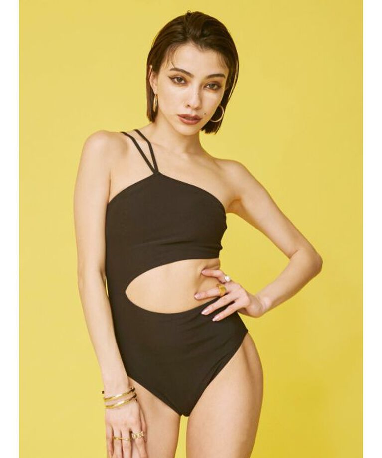 EVRIS「カットアウト One Piece Swimwear」|コンビネゾン|