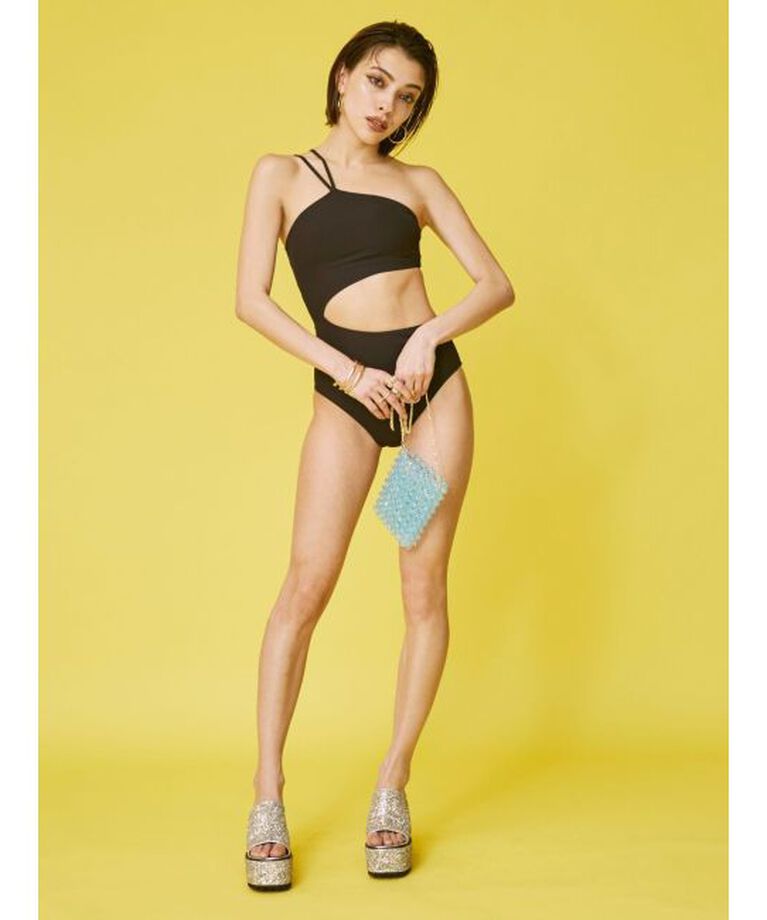 EVRIS「カットアウト One Piece Swimwear」|コンビネゾン|