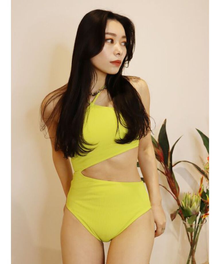EVRIS「カットアウト One Piece Swimwear」|コンビネゾン|