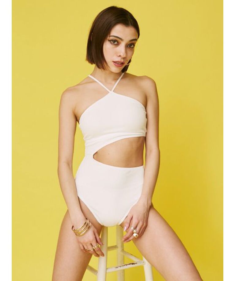 EVRIS「カットアウト One Piece Swimwear」|コンビネゾン|