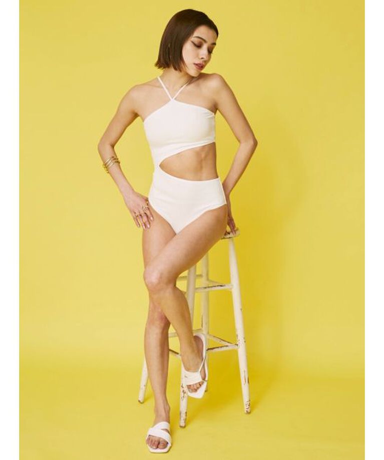 EVRIS「カットアウト One Piece Swimwear」|コンビネゾン|