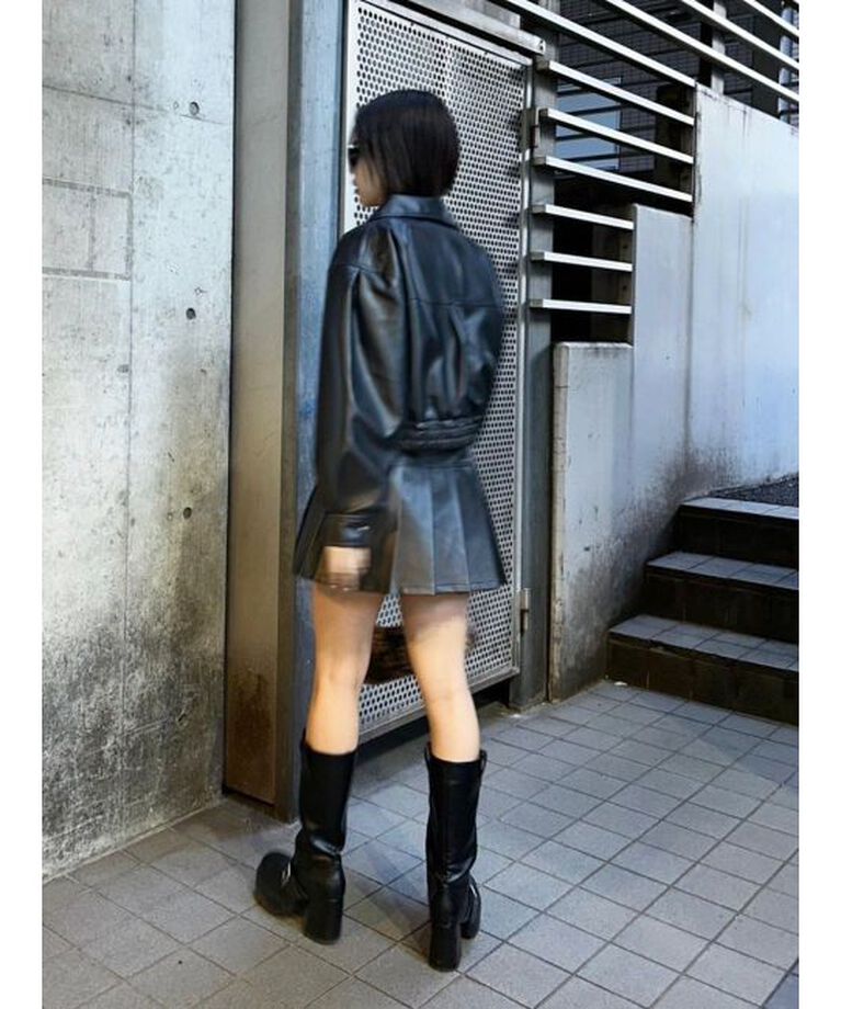 EVRIS「レザーライクプリーツミニスカート【セットアップ着用可能】」|スカート|