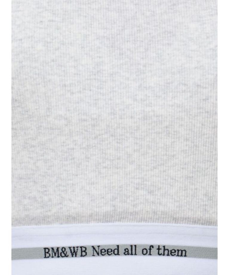 GYDA「BM＆WB JQリブショートロンT」|Tシャツ・カットソー|