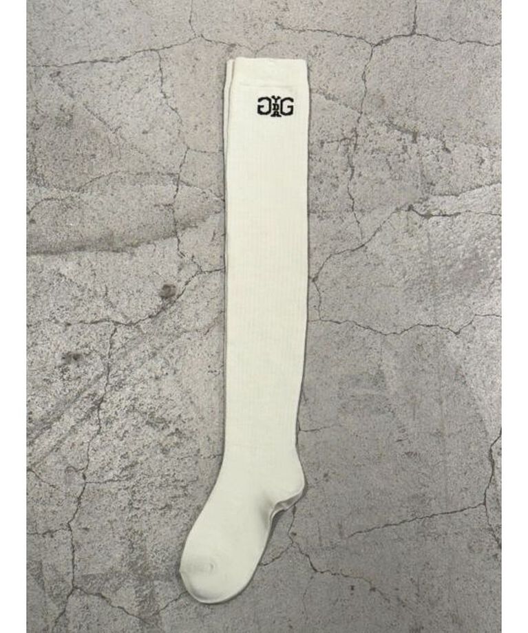GYDA「Symmetry GYDA KNEE HIGH SOX」|ソックス|アイボリー
