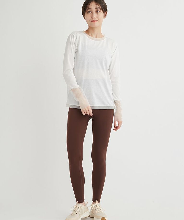 emmi yoga「サステナレッチレギンス」|その他|