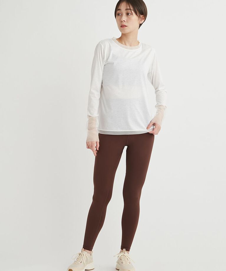 emmi yoga「サステナレッチレギンス」|その他|