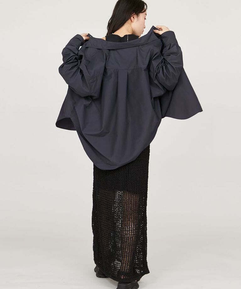 emmi atelier「メッシュニットマーメイドスカート」|スカート|