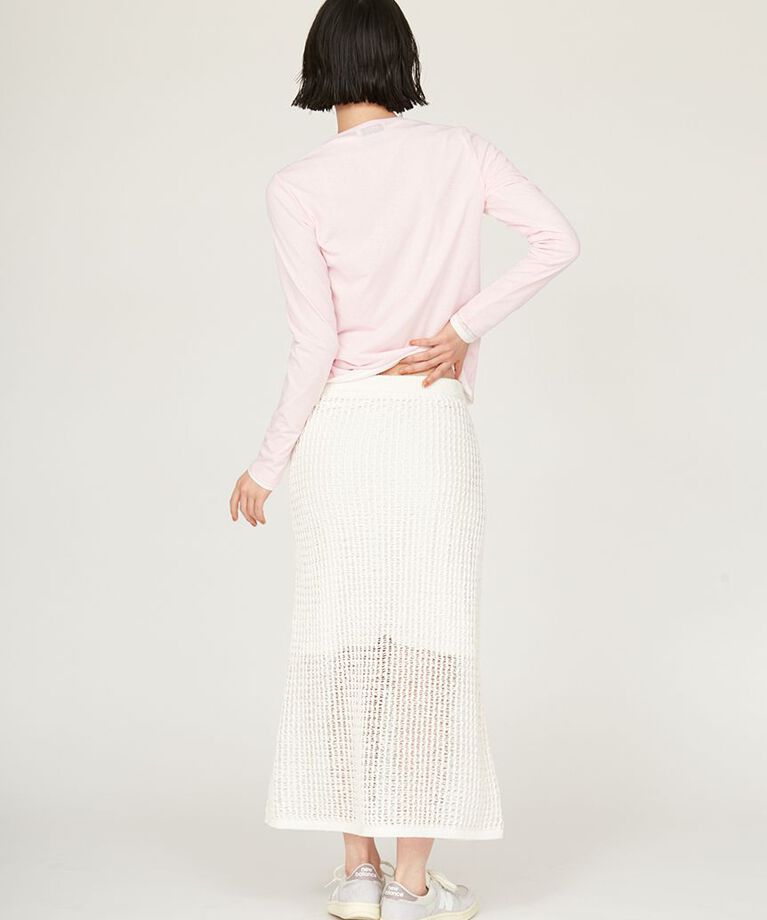 emmi atelier「メッシュニットマーメイドスカート」|スカート|