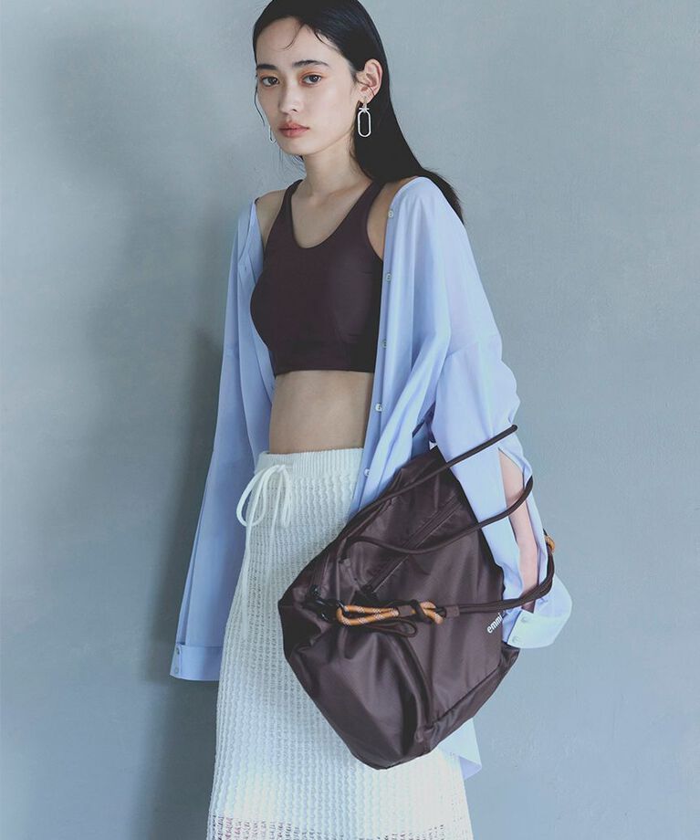 emmi atelier「メッシュニットマーメイドスカート」|スカート|