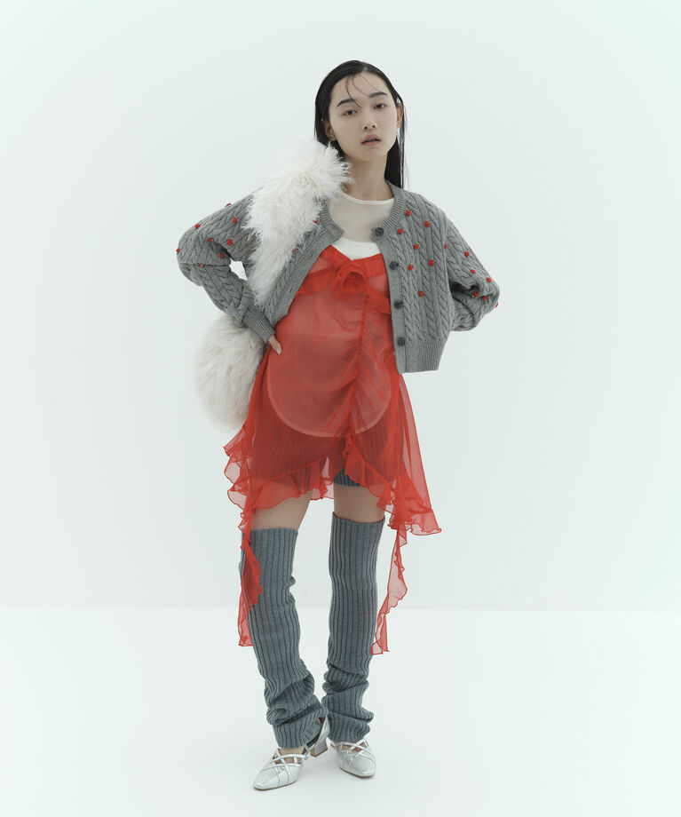 FURFUR「プティフラワーカーディガン」|カーディガン|