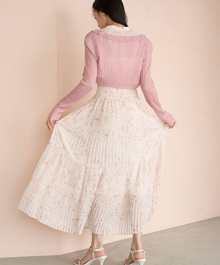 SNIDEL「【00サイズあり】Sustainableフリルワンピース」|ワンピース|
