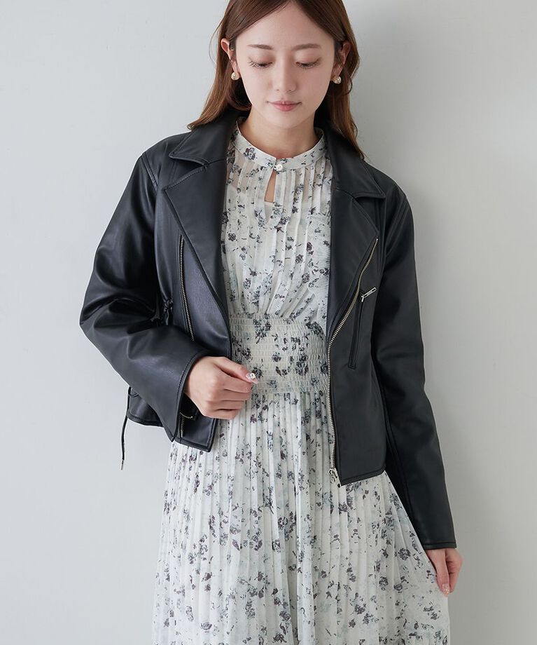 SNIDEL「【00サイズあり】Sustainableフリルワンピース」|ワンピース|