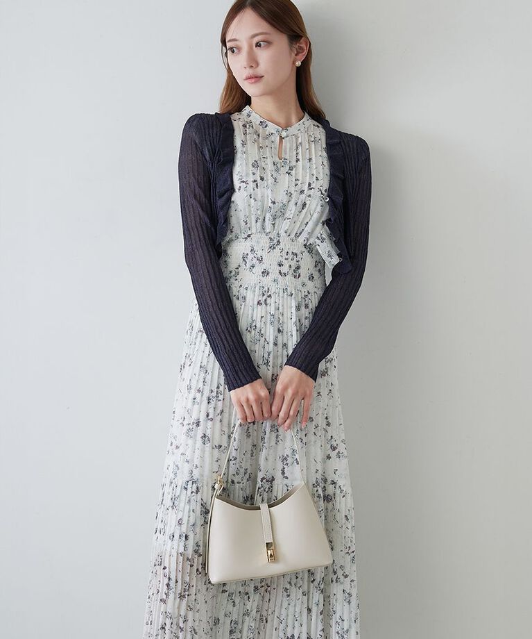 SNIDEL「【00サイズあり】Sustainableフリルワンピース」|ワンピース|