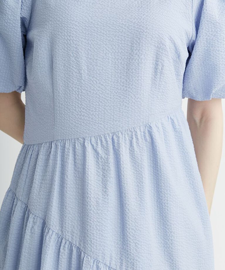 CELFORD「スクエアネックボリュームワンピース」|ワンピース|
