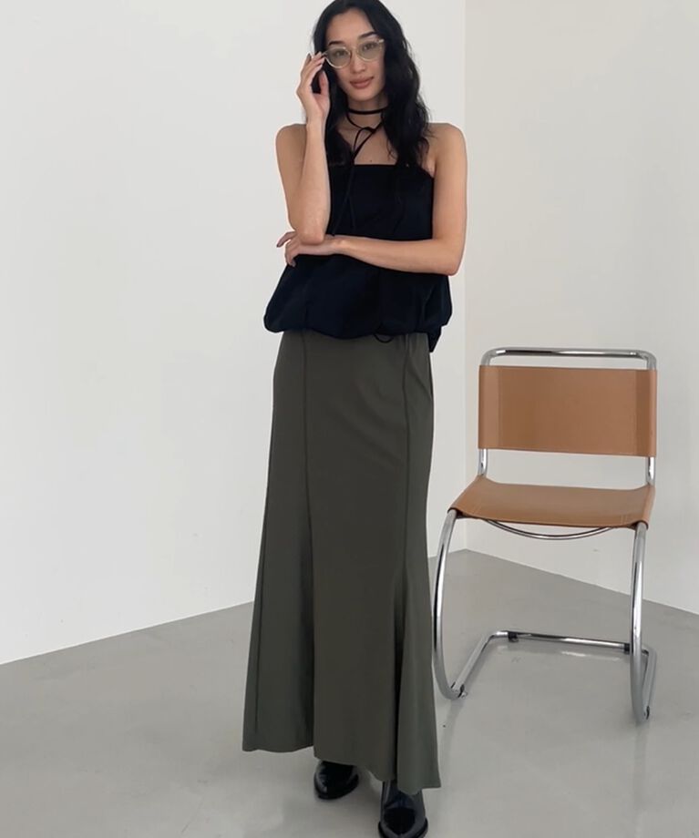 styling/「【S/S(エスバイエス)】＜ウォッシャブル・UVカット＞ロングスカート」|スカート|