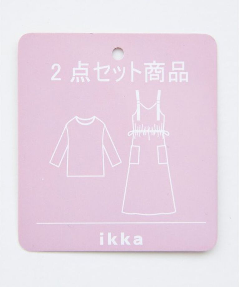 ikka「【2点セット／親子おそろい】ナイロンカーゴキャミワンピースセット」|ワンピース|