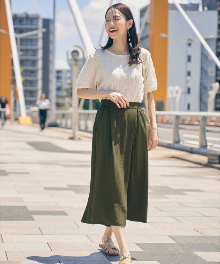 ikka「冷感スラブタックスカーチョ」|その他|