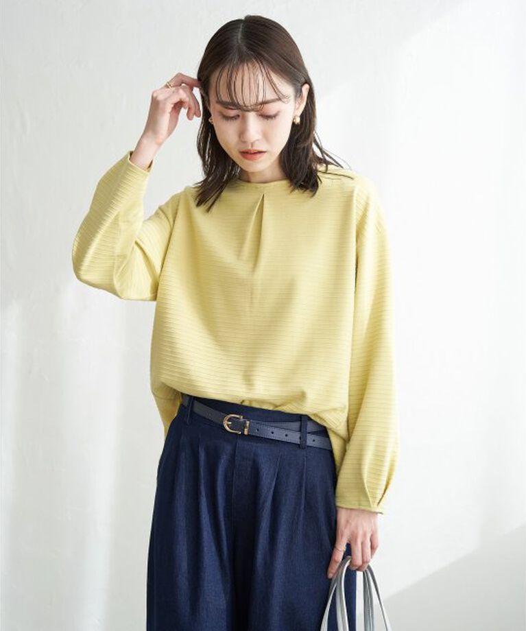 ikka「リップル長袖プルオーバー」|その他|