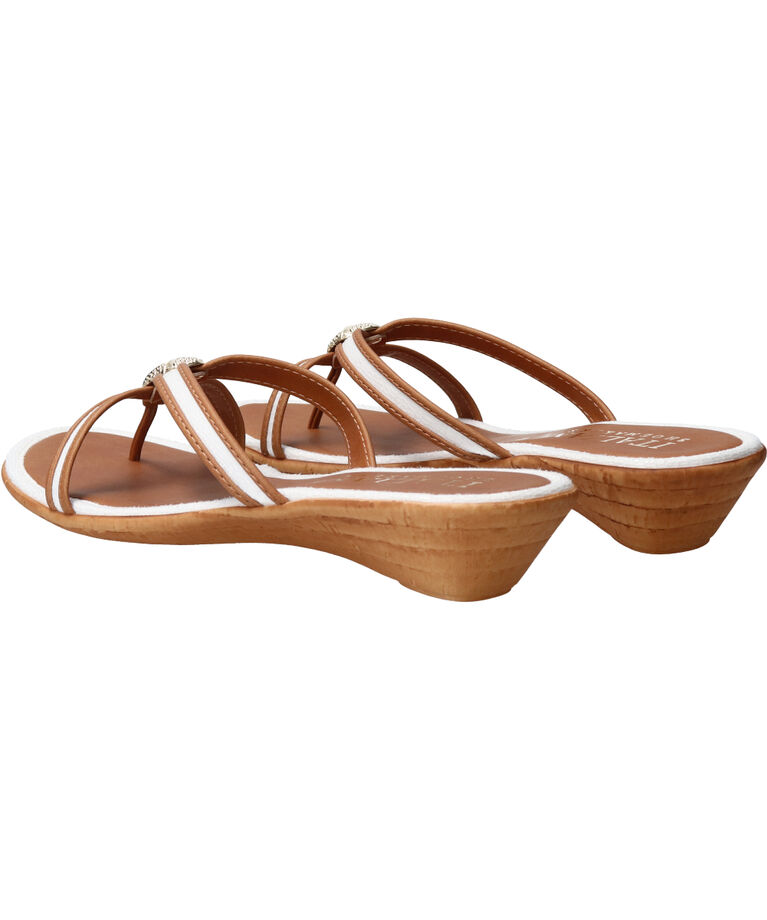 IMPORT SELECT「【ITALIAN SHOEMAKERS】シェルモチーフトングサンダル」|サンダル|
