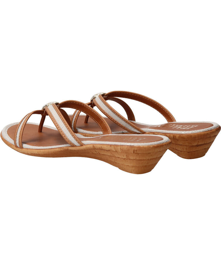 IMPORT SELECT「【ITALIAN SHOEMAKERS】シェルモチーフトングサンダル」|サンダル|