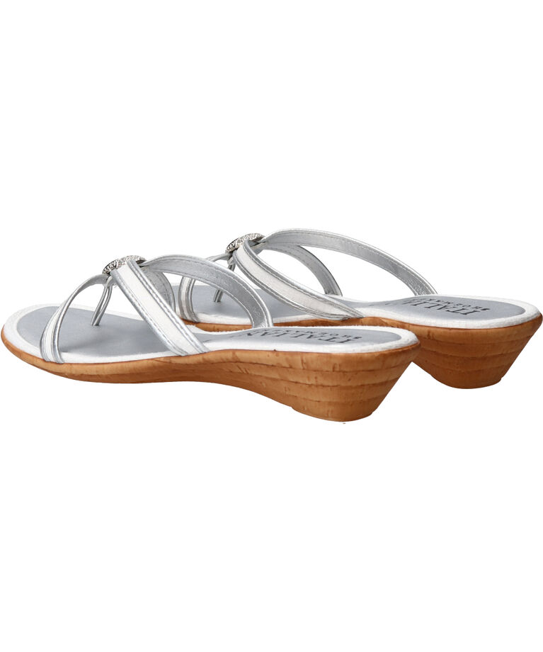 IMPORT SELECT「【ITALIAN SHOEMAKERS】シェルモチーフトングサンダル」|サンダル|