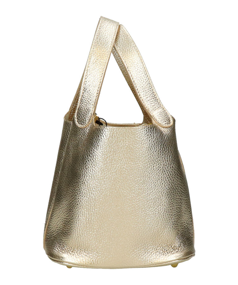 IMPORT SELECT「【ANDREA CARDONE】メタリックレザーバケットバッグ(Q56513)」|その他|