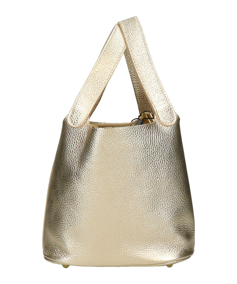 IMPORT SELECT「【ANDREA CARDONE】メタリックレザーバケットバッグ(Q56513)」|その他|
