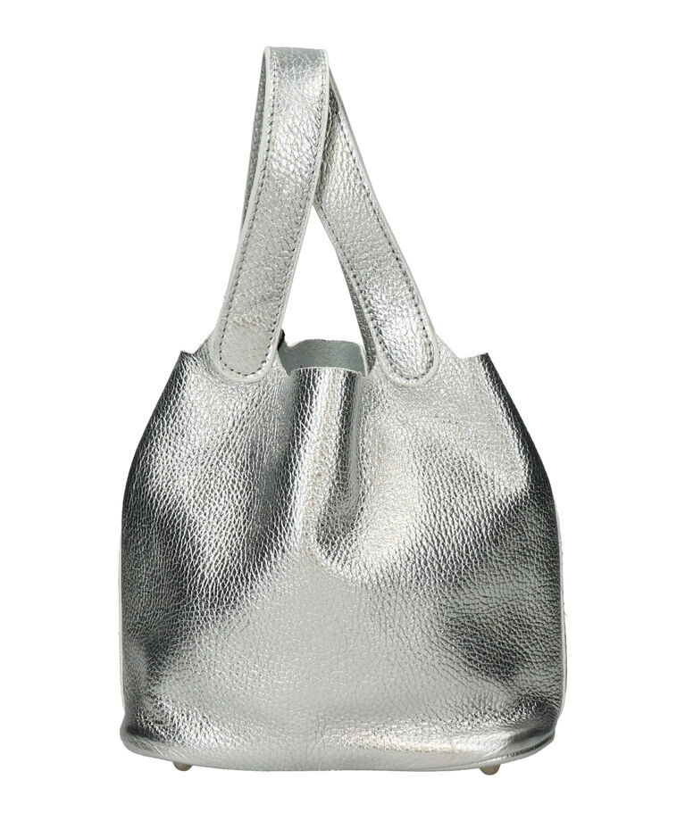IMPORT SELECT「【ANDREA CARDONE】メタリックレザーバケットバッグ(Q56513)」|その他|