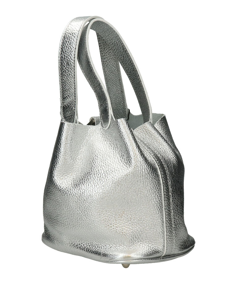 IMPORT SELECT「【ANDREA CARDONE】メタリックレザーバケットバッグ(Q56513)」|その他|