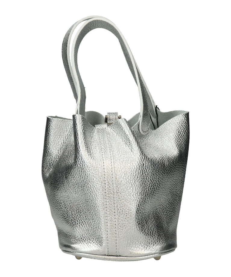 IMPORT SELECT「【ANDREA CARDONE】メタリックレザーバケットバッグ(Q56513)」|その他|