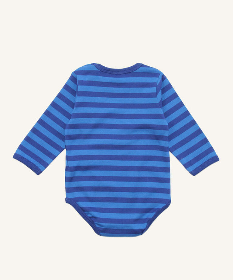 Marimekko「[Kids] Vinde Tasaraita 長袖ロンパース」|ロンパース|
