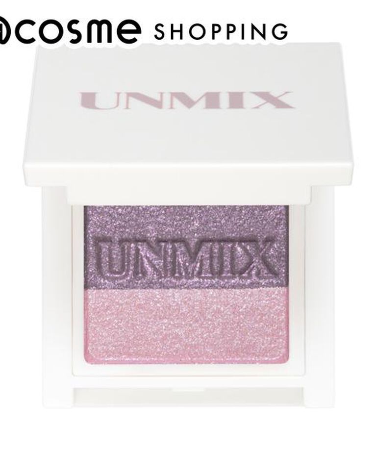 UNMIX「UNMIX アイリッドニュアンス ダブル 02 フローズンピンク (1.3g)」|アイシャドウ|その他
