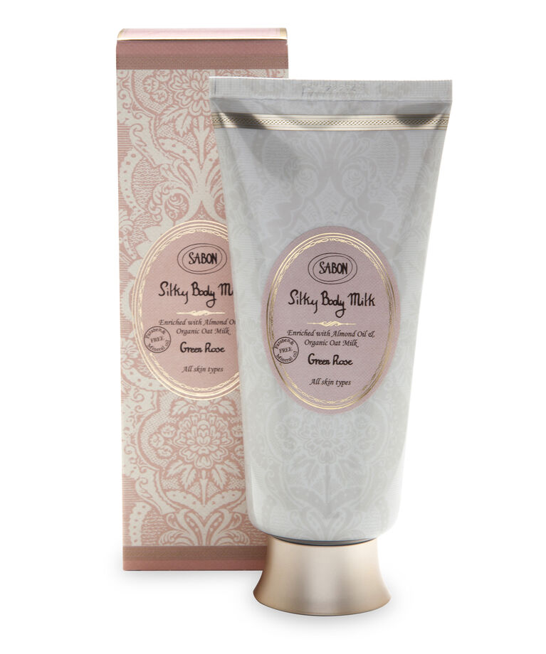 SABON「シルキーボディミルク」|ボディ保湿|グリーン・ローズ