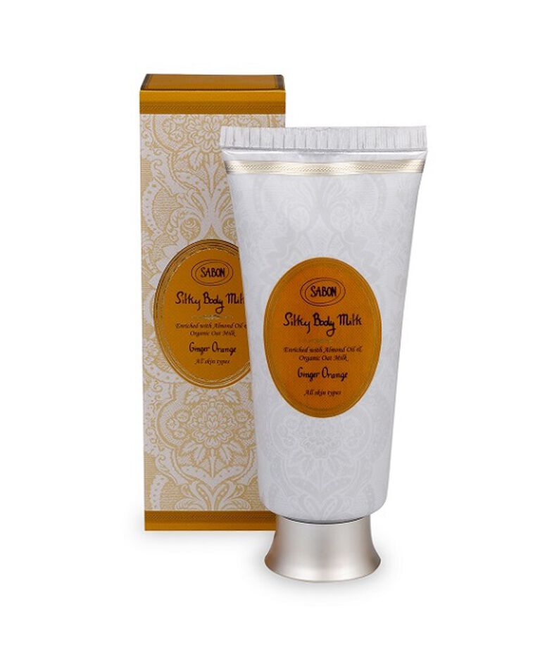 SABON「シルキーボディミルク」|ボディ保湿|ジンジャー・オレンジ