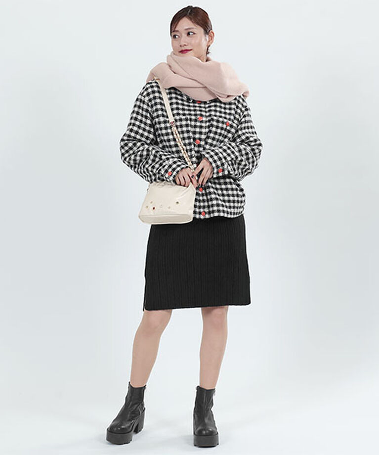 MARY QUANT「スパークルビジューデイジー ショルダー」|ショルダー・メッセンジャー|
