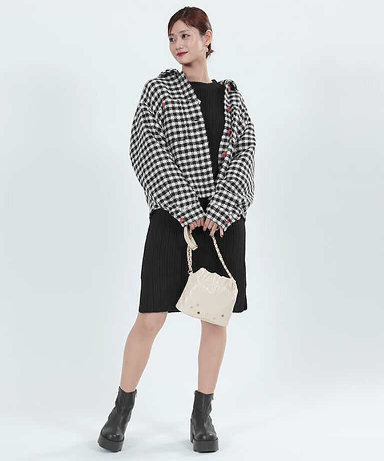 MARY QUANT「スパークルビジューデイジー ショルダー」|ショルダー・メッセンジャー|